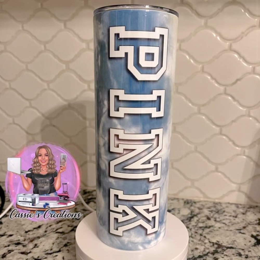 Skinny Tumblers can be custom made.